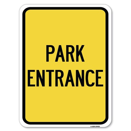 Signmission Safety Sign, 18 in Height, Aluminum, 24 in Length, 24453 A-1824-24453